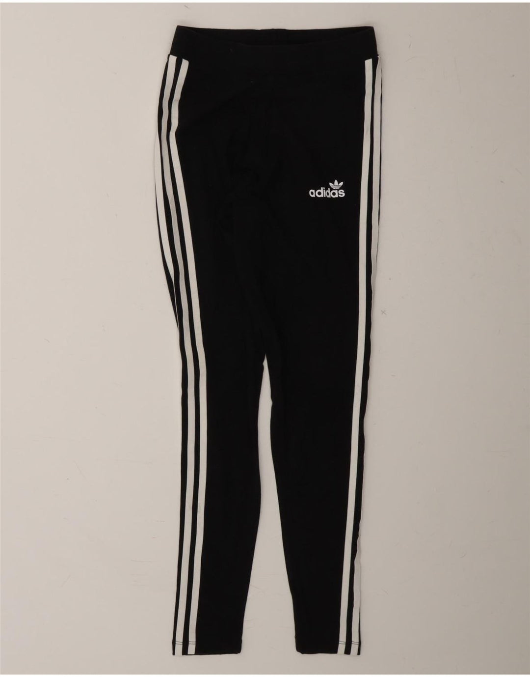 ADIDAS Womens Leggings UK 8 Small  Black Vintage Adidas and Second-Hand Adidas from Messina Hembry 