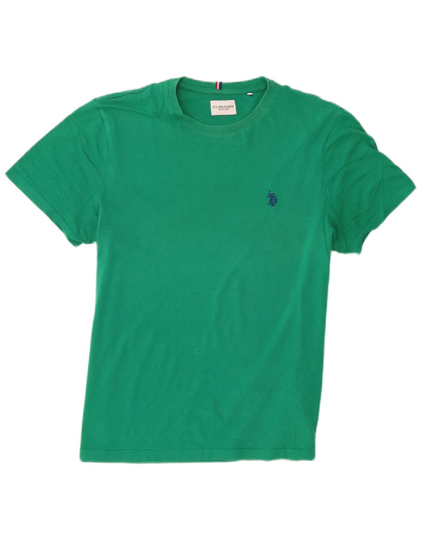 U.S. Polo Assn. T-Shirt Homme Top Vert Moyen Coton