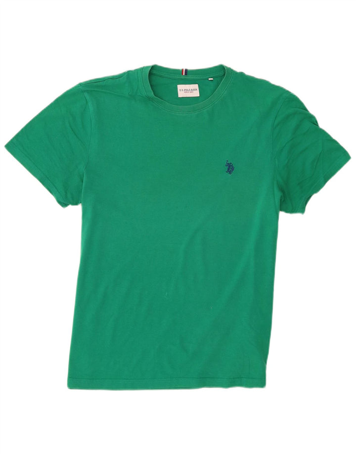 U.S. Polo Assn. T-Shirt Homme Top Vert Moyen Coton
