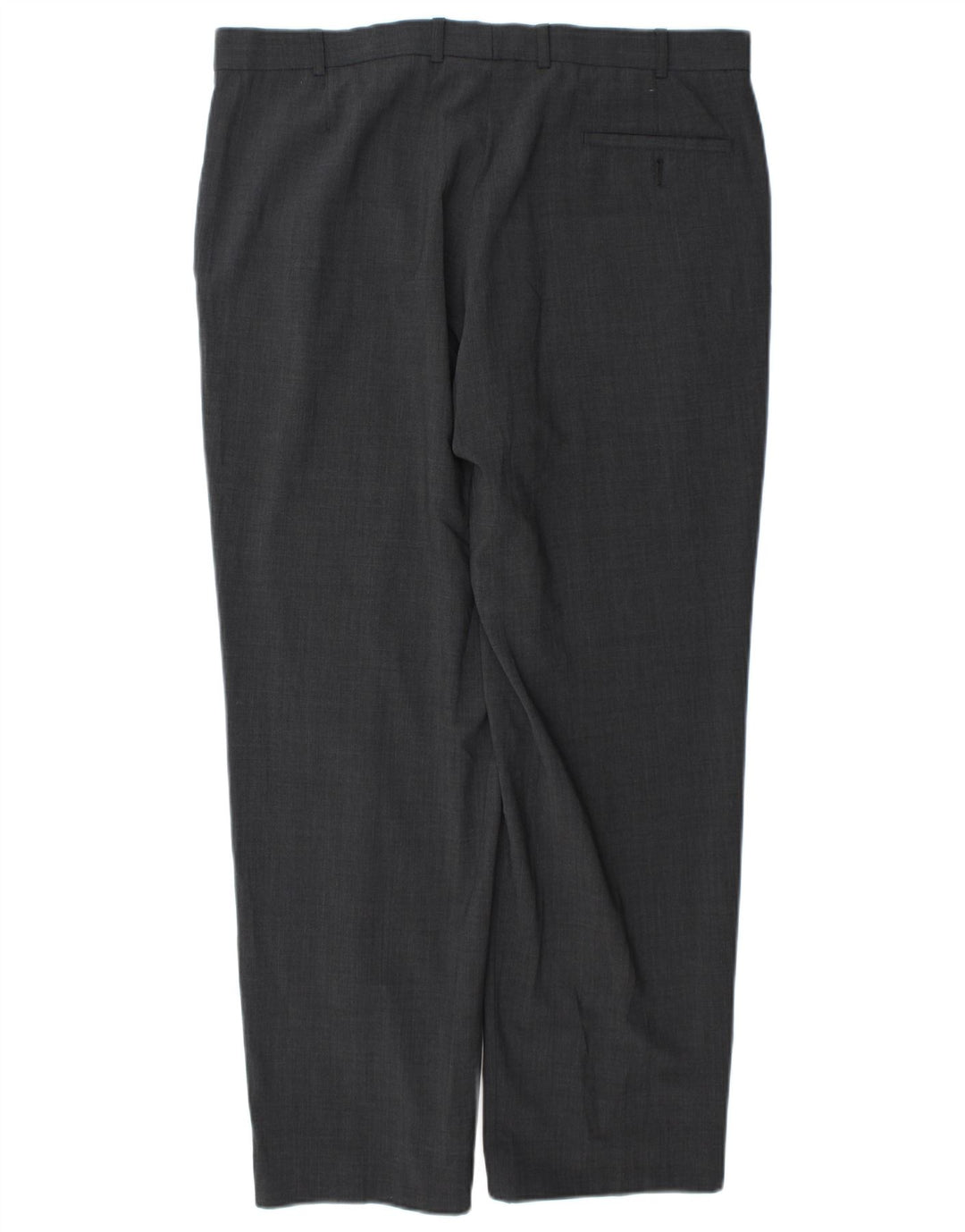 Marks & Spencer Pantalon de costume coupe ajustée pour homme W38 L31 Gris Polyester