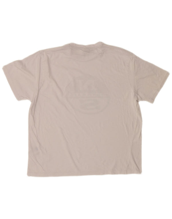 North Sails T-Shirt Graphique Homme Grand Blanc Coton
