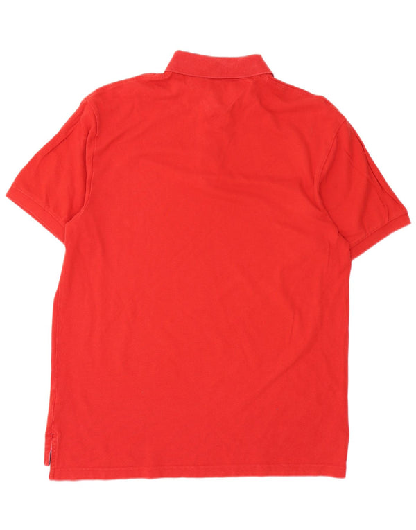 Tommy Hilfiger Polo Homme Grand Rouge Coton