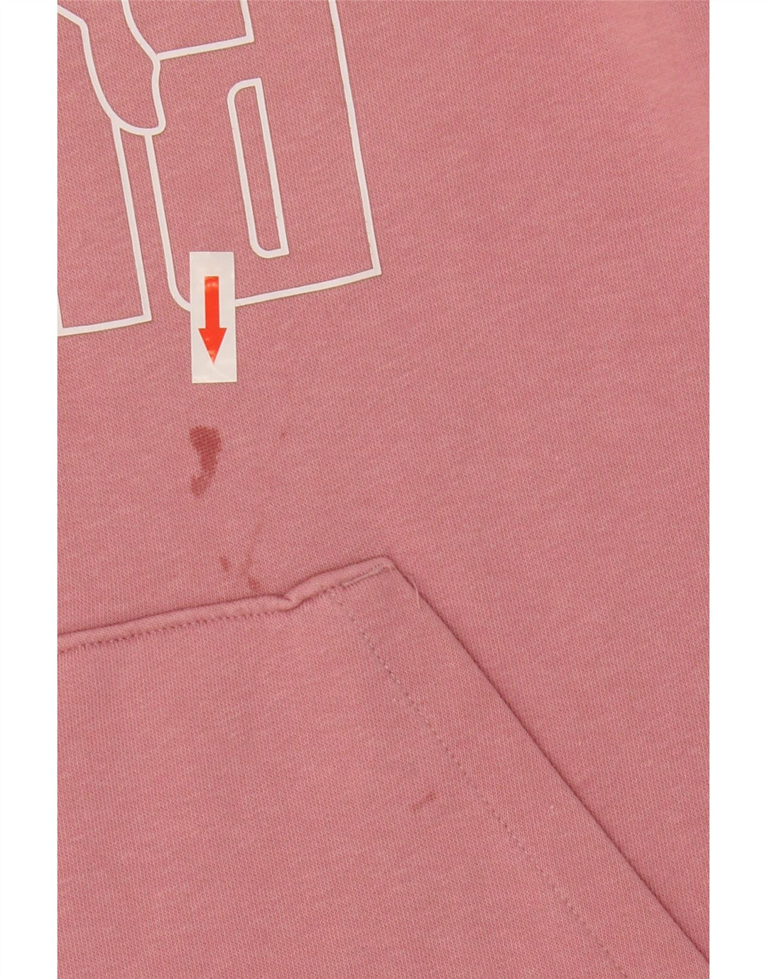Puma Pull à Capuche Graphique Homme Rose Moyen