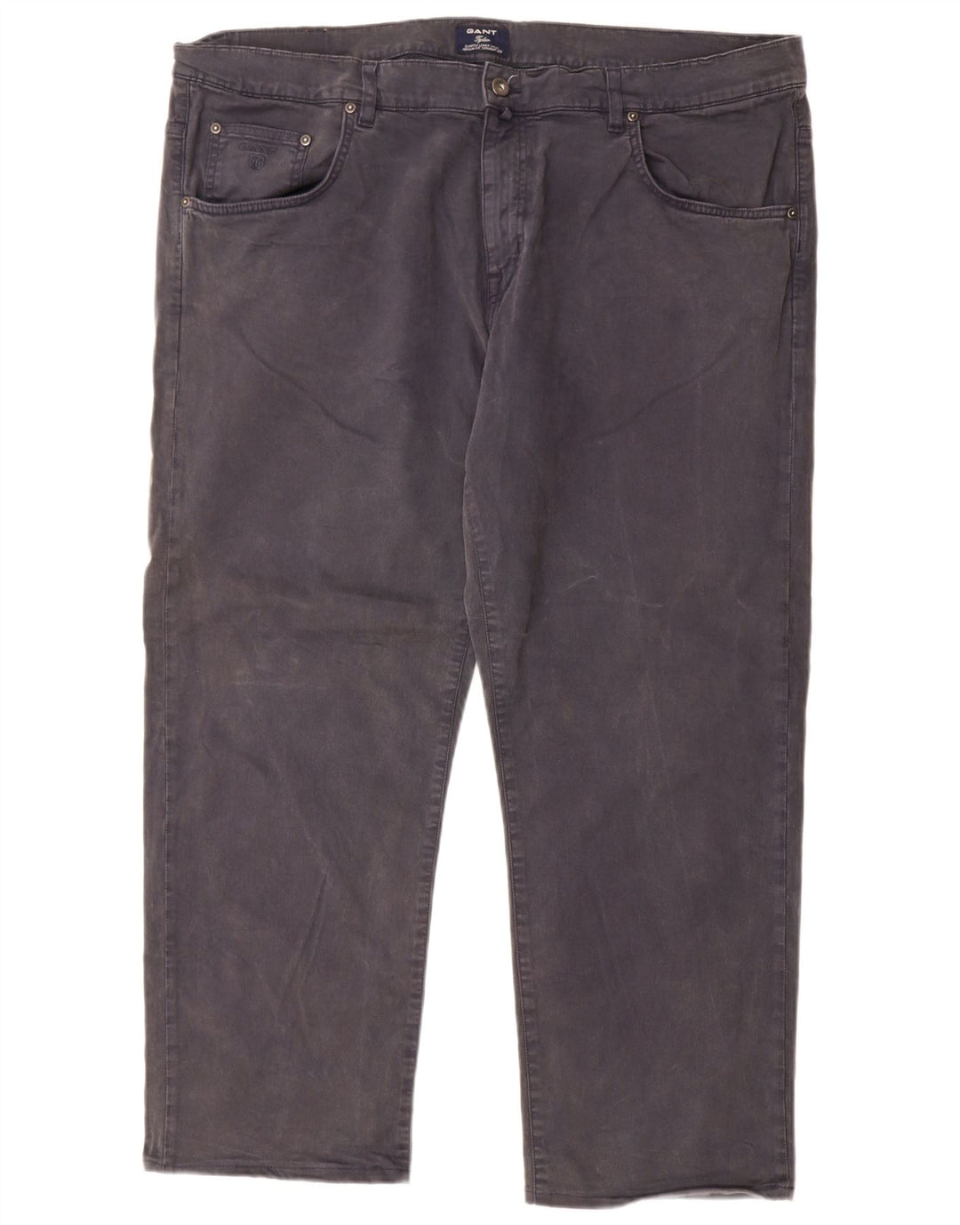 Gant Jean droit homme W42 L28 bleu marine coton