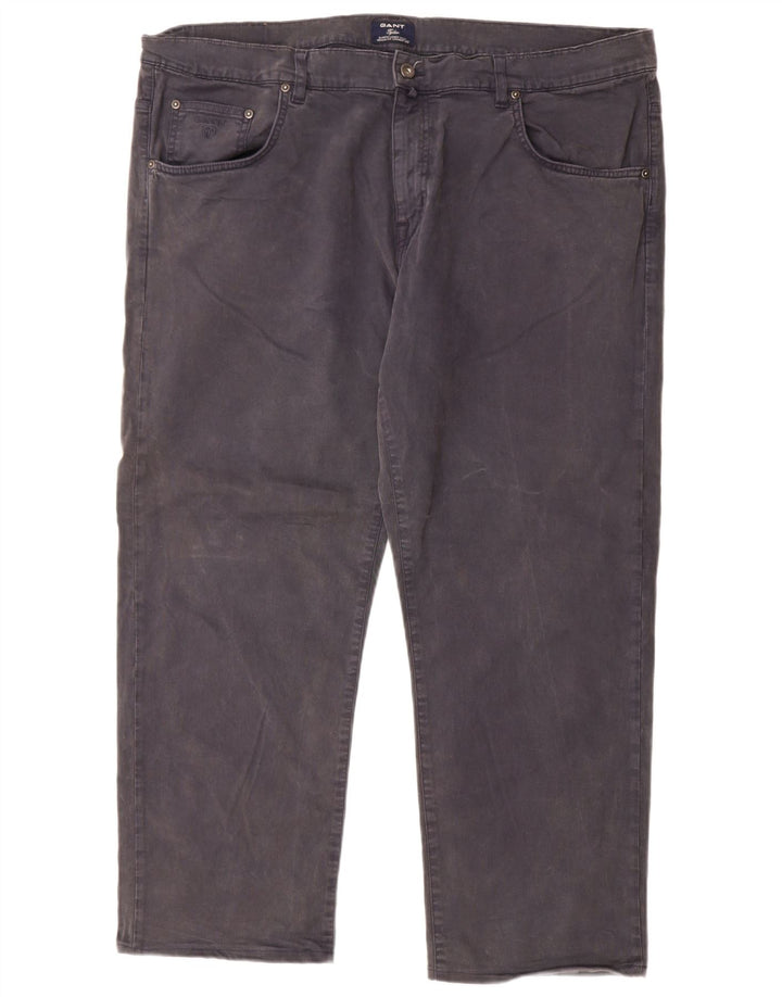 Gant Jean droit homme W42 L28 bleu marine coton
