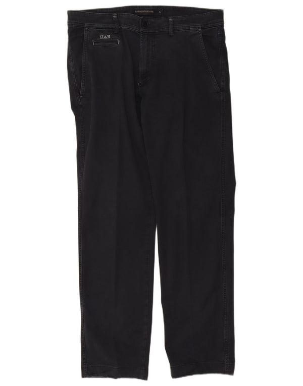 Harmont & Blaine Pantalon Chino Droit Homme IT 52 XL W38 L30 Bleu Marine