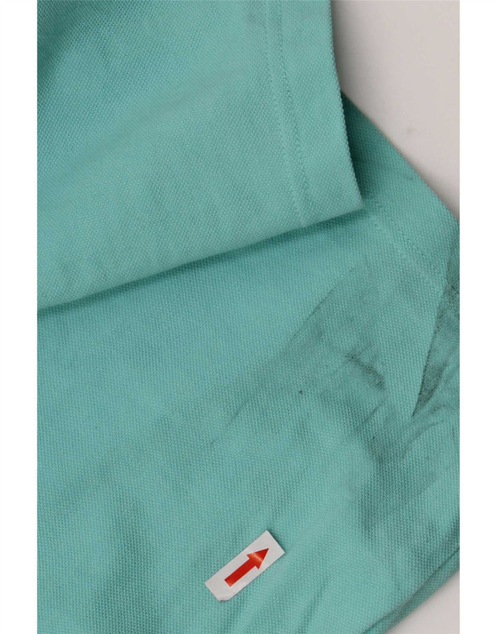 Gant Polo Homme Large Turquoise Coton
