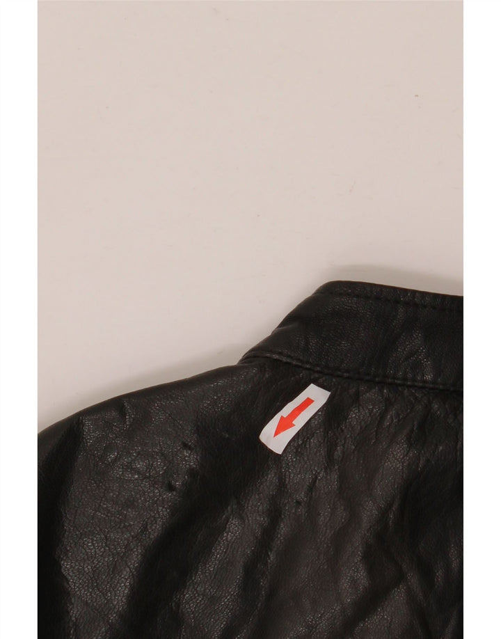 Conbipel Veste en Cuir Homme IT 48 Moyen Noir