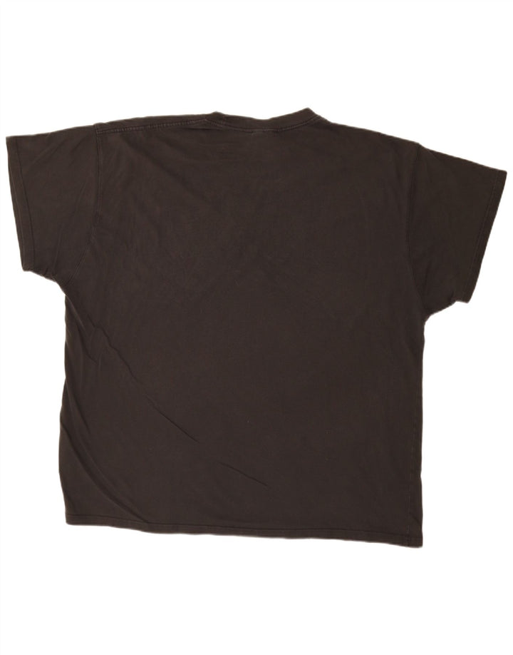 NIKE T-Shirt graphique coupe ample pour hommes, haut 2XL en coton noir