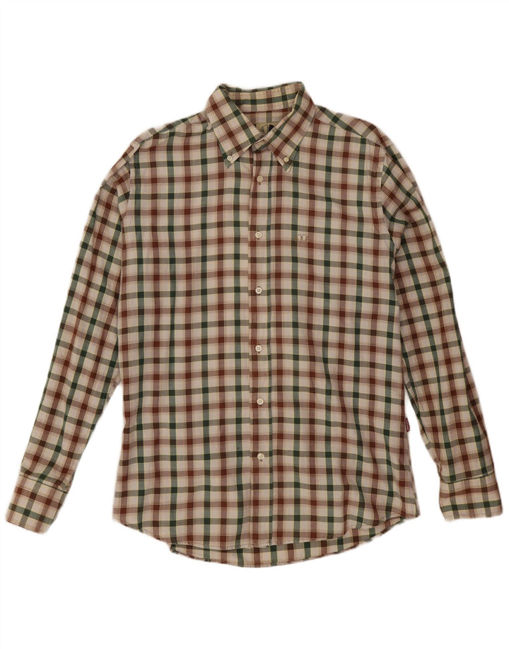 Americanino Chemise Homme Grand Carreau Multicolore Coton