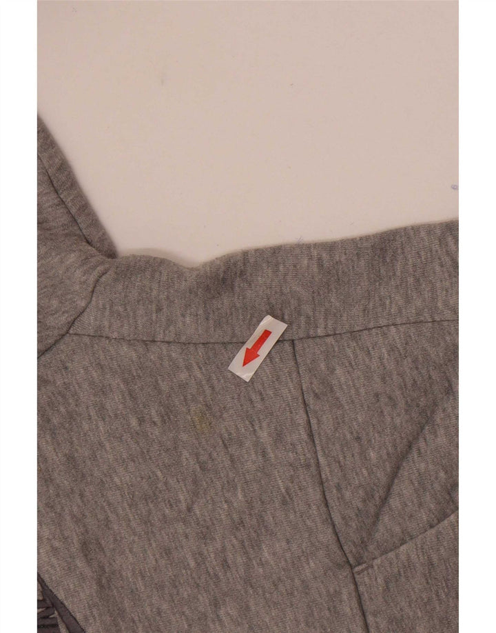 Nike Veste de survêtement pour femme UK 10/12 Gris moyen chiné en coton