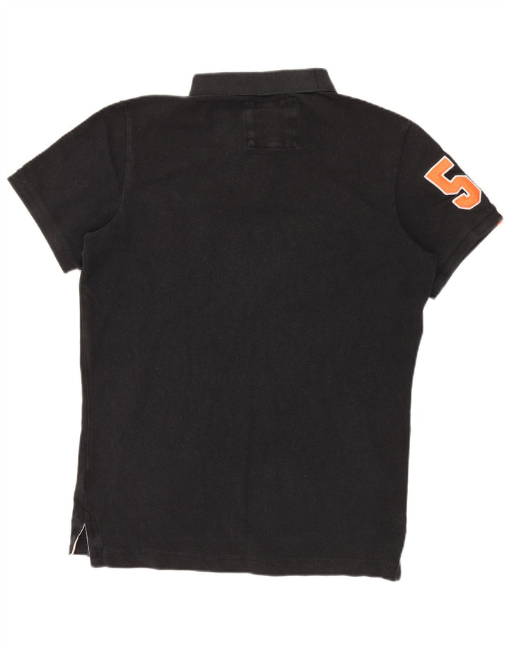 Superdry Polo Graphique XL Coton Noir Homme