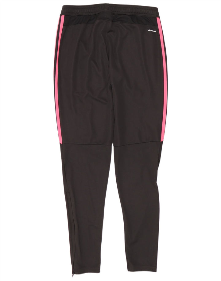 Adidas Pantalon de survêtement Climacool pour femme UK 8/10 Petit Noir Polyester