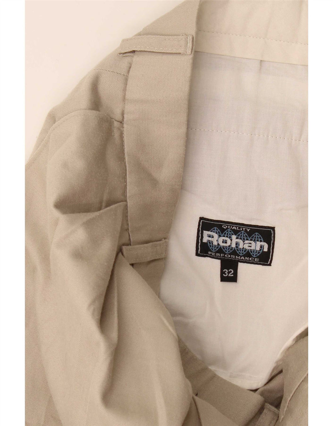 Rohan Pantalon de costume pour homme W32 L28 Beige
