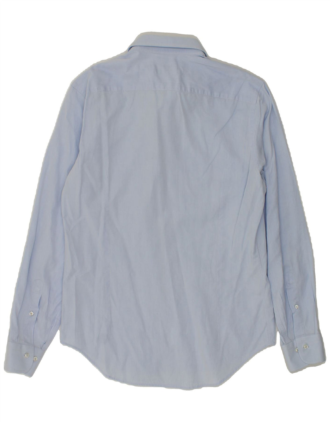 EDDY MONETTI Mens Shirt UK 16  41 Large Blue Vintage Eddy Monetti and Second-Hand Eddy Monetti from Messina Hembry 