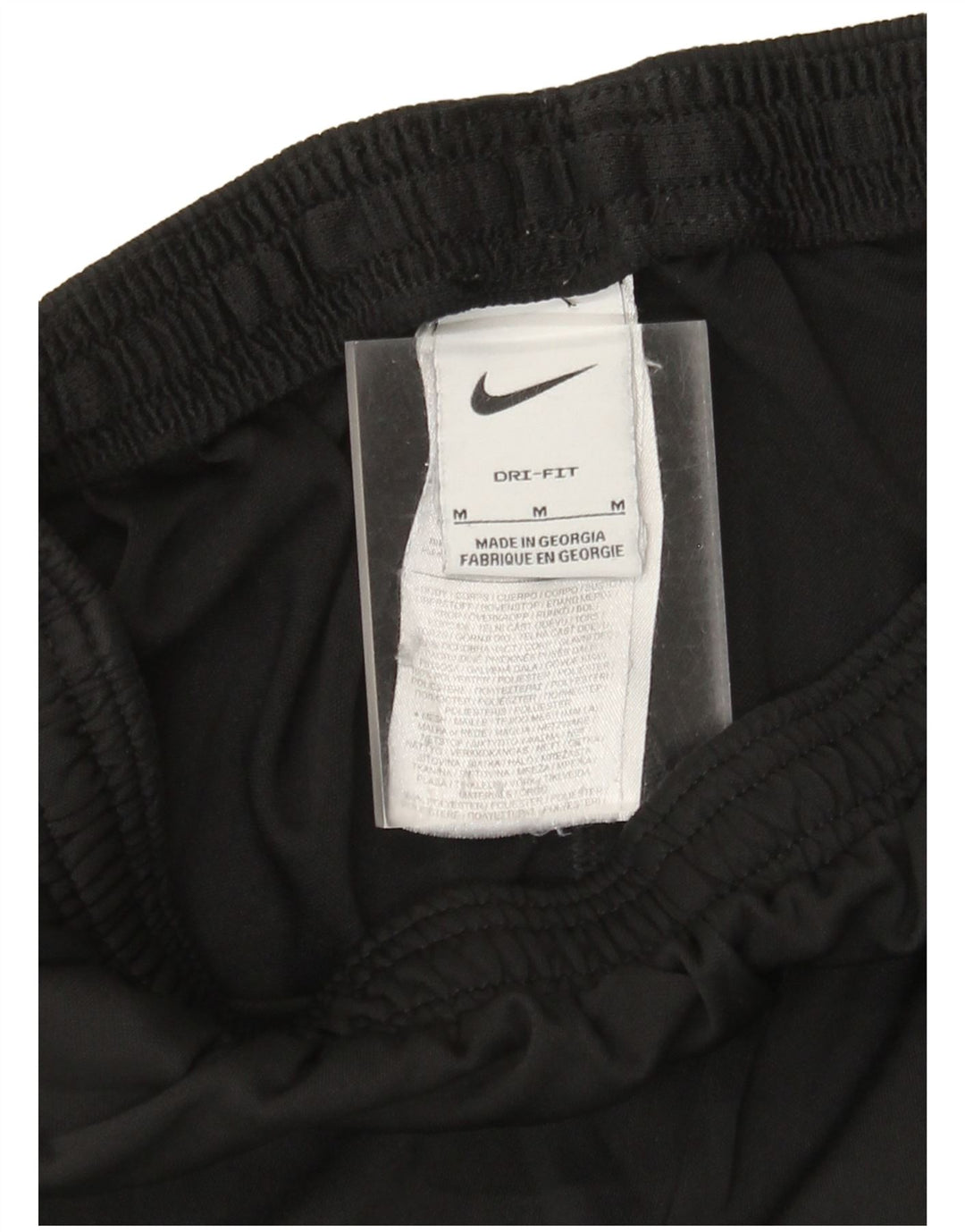 Pantalon de survêtement Nike Dri Fit pour femme UK 14 Noir moyen Polyester
