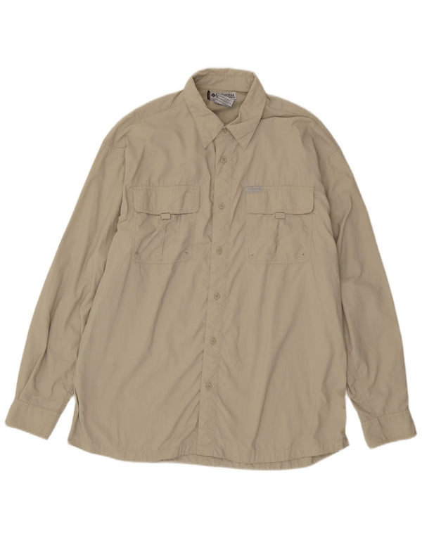 Columbia Chemise XL Homme Nylon Beige