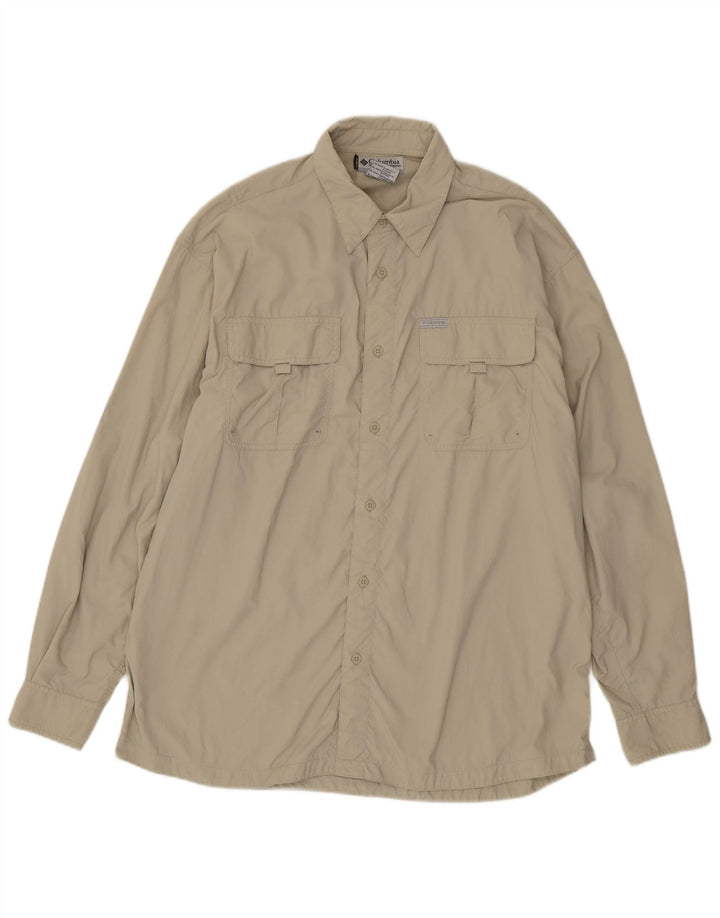 Columbia Chemise XL Homme Nylon Beige