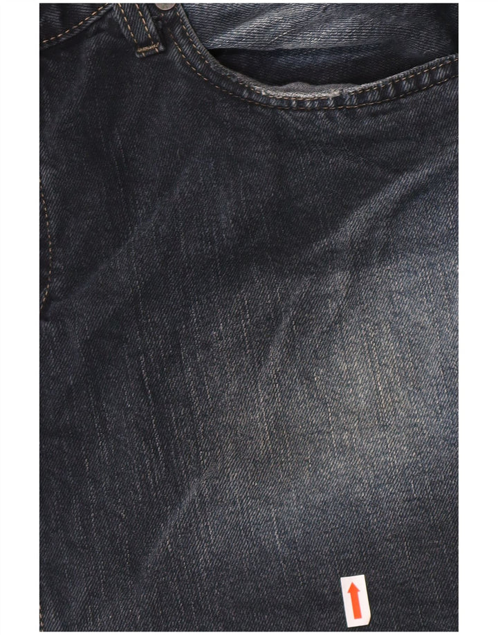 Levi's Jupe en Jean Femme Large W32 Bleu Marine Coton