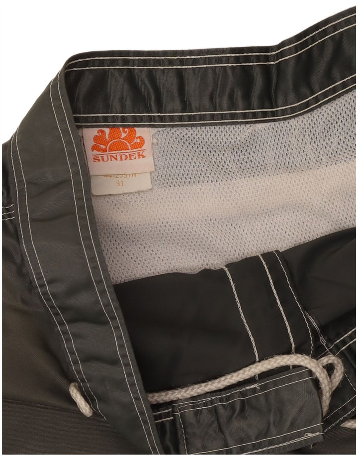 SUNDEK Short de Bain Homme Nylon Gris Moyen