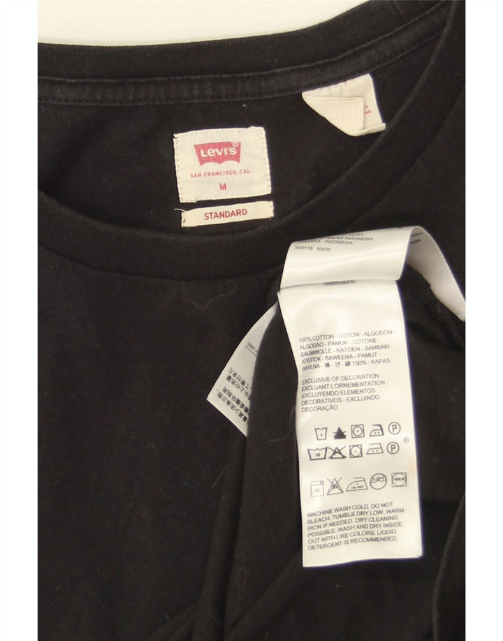 Levi's Tee-Shirt Standard Homme Noir Moyen Coton