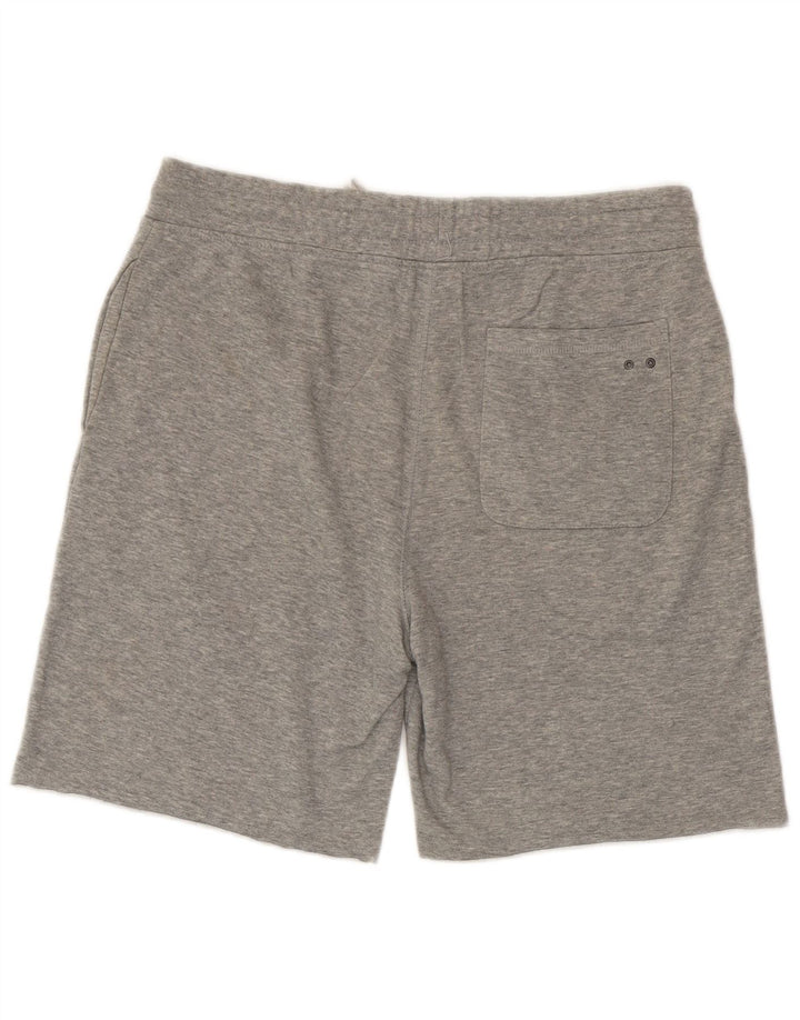 CONVERSE Short de Sport Homme Bleu Moyen Coton