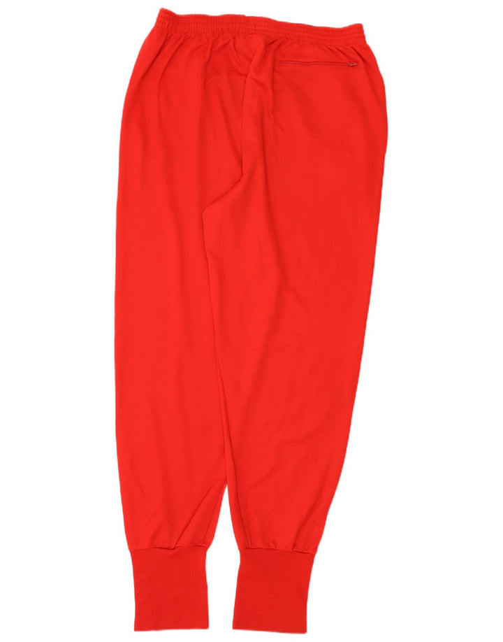 LOTTO Pantalon de Survêtement Graphique Femme Joggers UK 16 Large Rouge Polyester