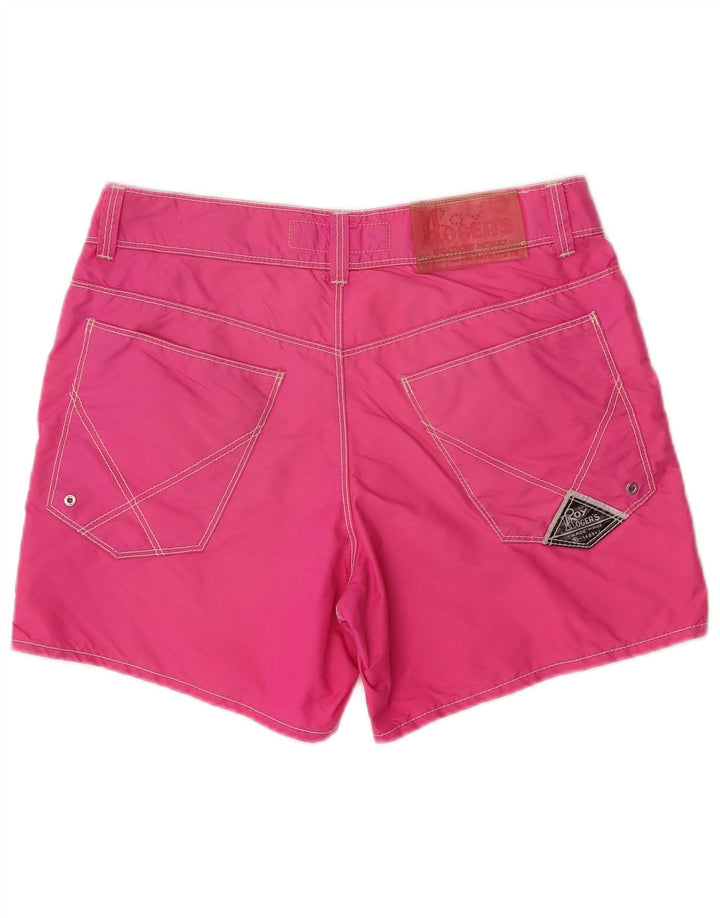 Roy Rogers Short de Bain Seven Bell Homme Rose Moyen Nylon