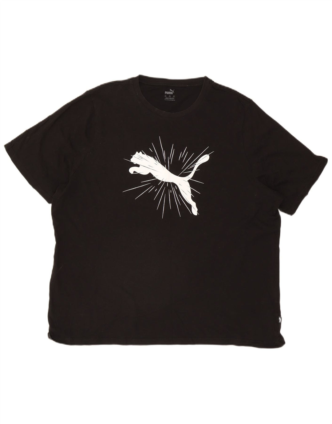 Puma T-shirt graphique pour homme 2XL Noir