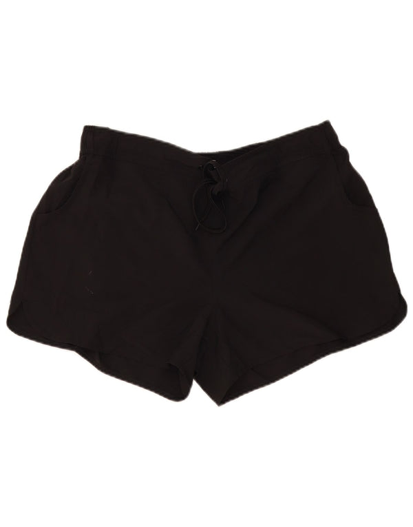 Mountain Warehouse Short de sport pour femme UK 16 Large Noir Polyester