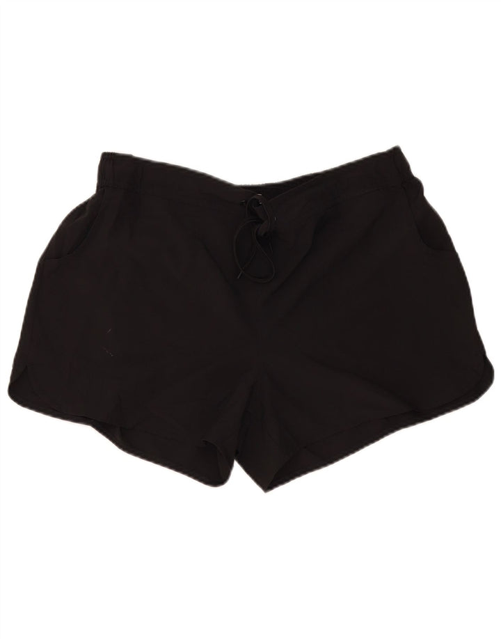 Mountain Warehouse Short de sport pour femme UK 16 Large Noir Polyester