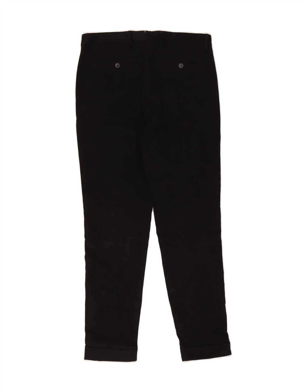 MASSIMO DUTTI Mens Pegged Suit Trousers EU 40 Medium W31 L30 Navy Blue Vintage Massimo Dutti and Second-Hand Massimo Dutti from Messina Hembry 