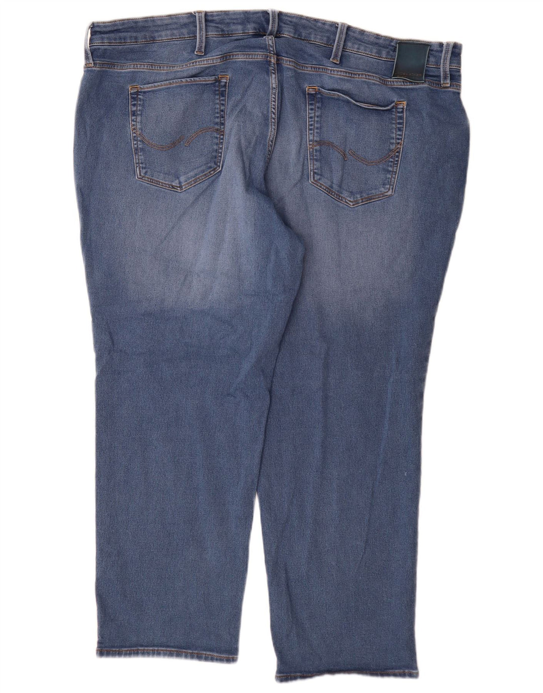 Jack & Jones Jean Droit Homme W48 L30 Bleu Coton