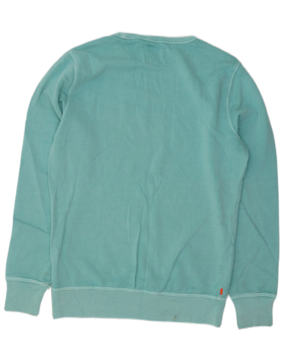 Superdry Homme Sweatshirt Jumper Grand Coton Turquoise