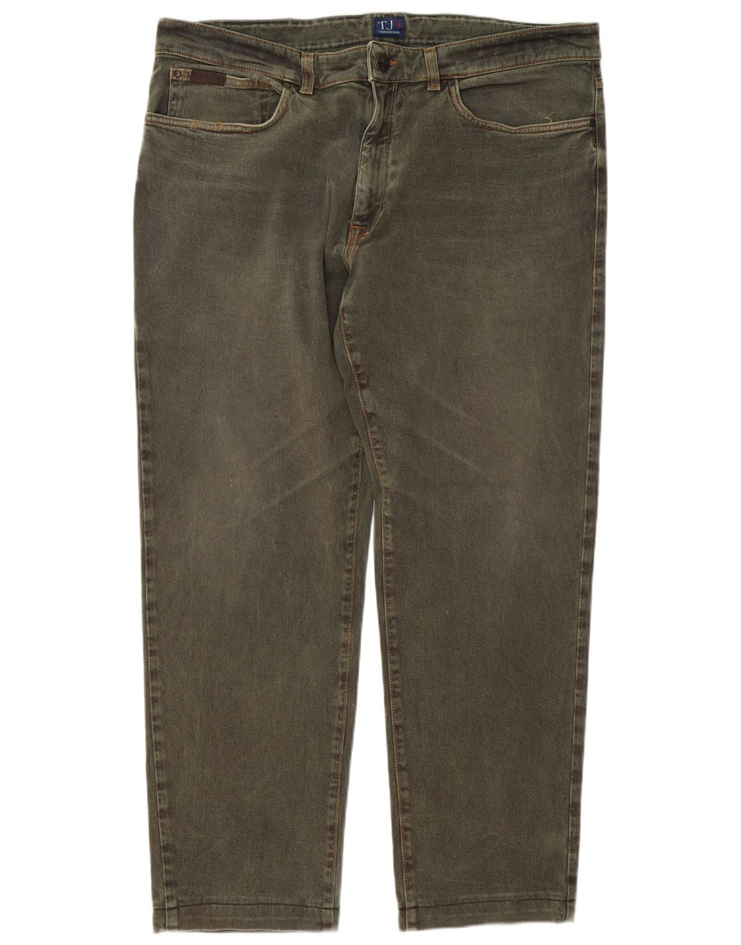 Trussardi Jean Fuselé W40 L29 Vert Homme