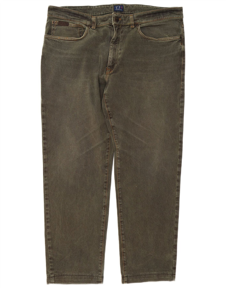 Trussardi Jean Fuselé W40 L29 Vert Homme
