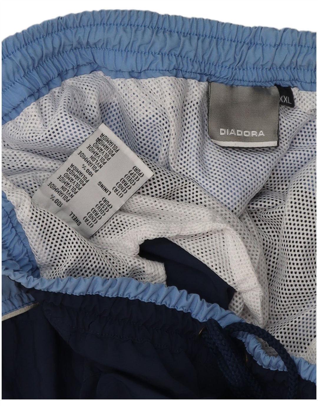 DIADORA Short de Bain Homme 2XL Bleu Marine Colorblock Polyester