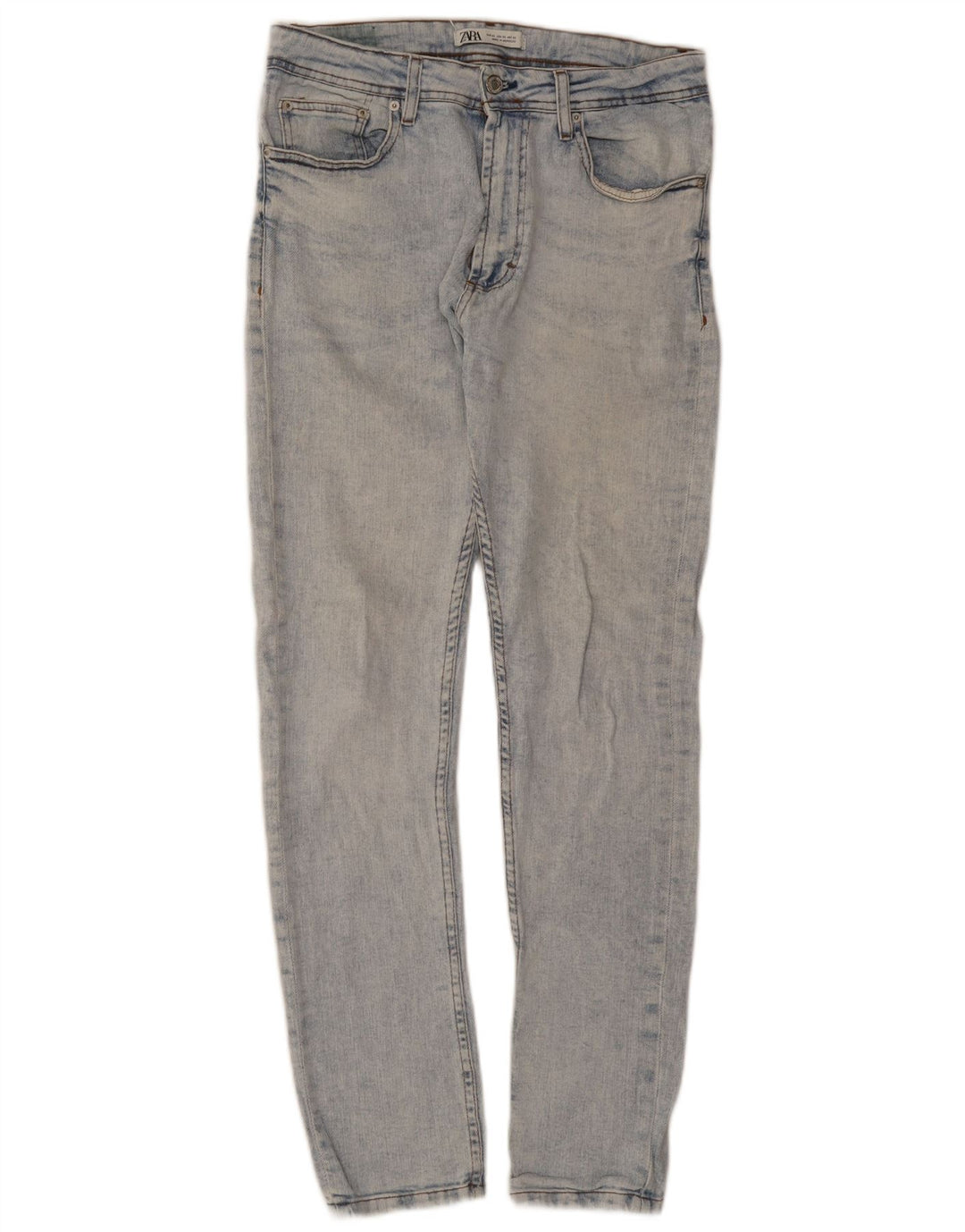 Zara Jean slim pour homme EU 42 Large W32 L29 Bleu