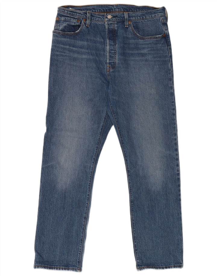 Levi's Jean Droit 501 Homme Bleu W32 L30 Coton
