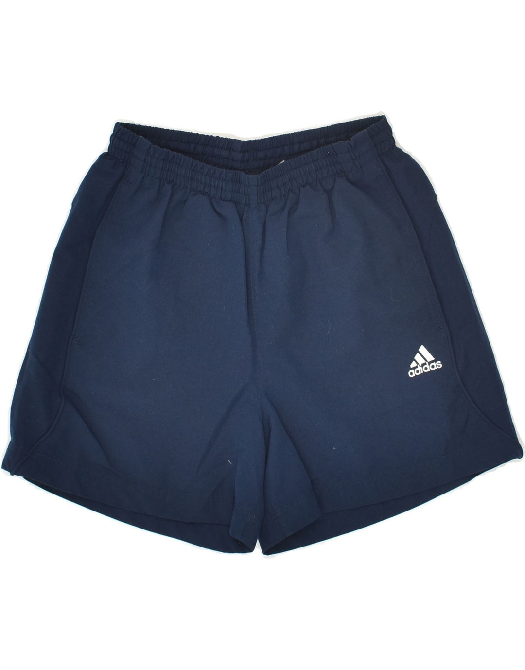 ADIDAS Boys Sport Shorts 11-12 Years Navy Blue | Vintage Adidas | Thrift | Second-Hand Adidas | Used Clothing | Messina Hembry 