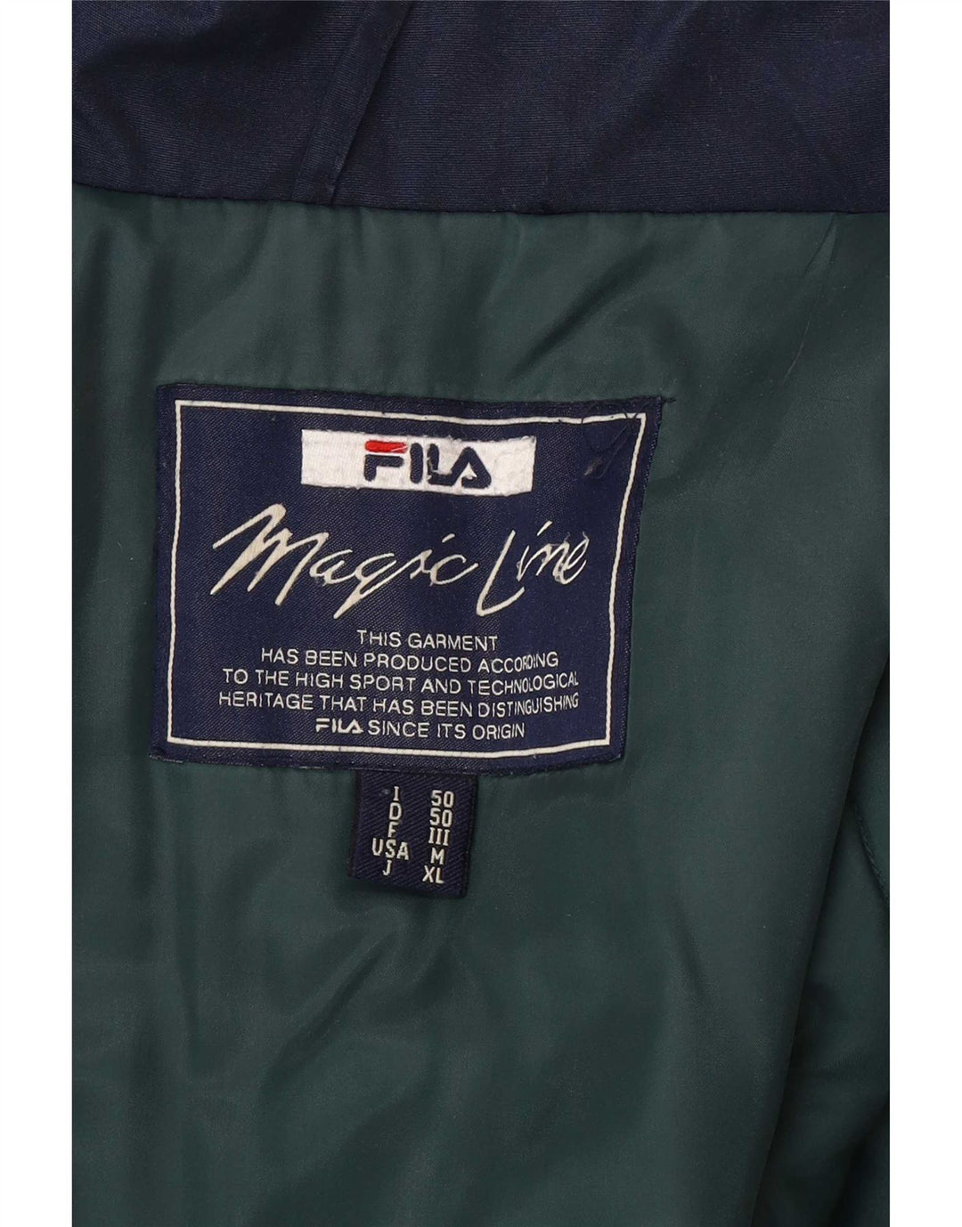 Fila Veste Utilitaire Homme IT 50 Large Bleu Marine