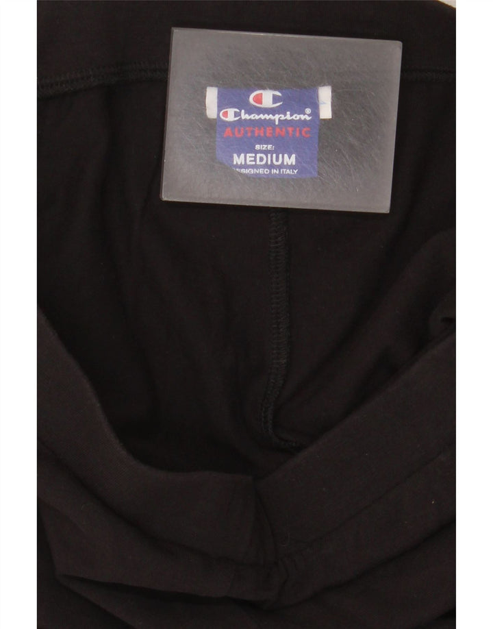 Champion Leggings Femme UK 12 Moyen Noir