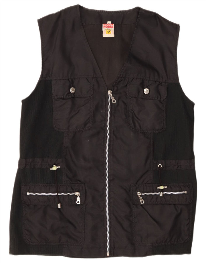 CLOCK HOUSE Gilet utilitaire pour femme IT 42 Medium Noir