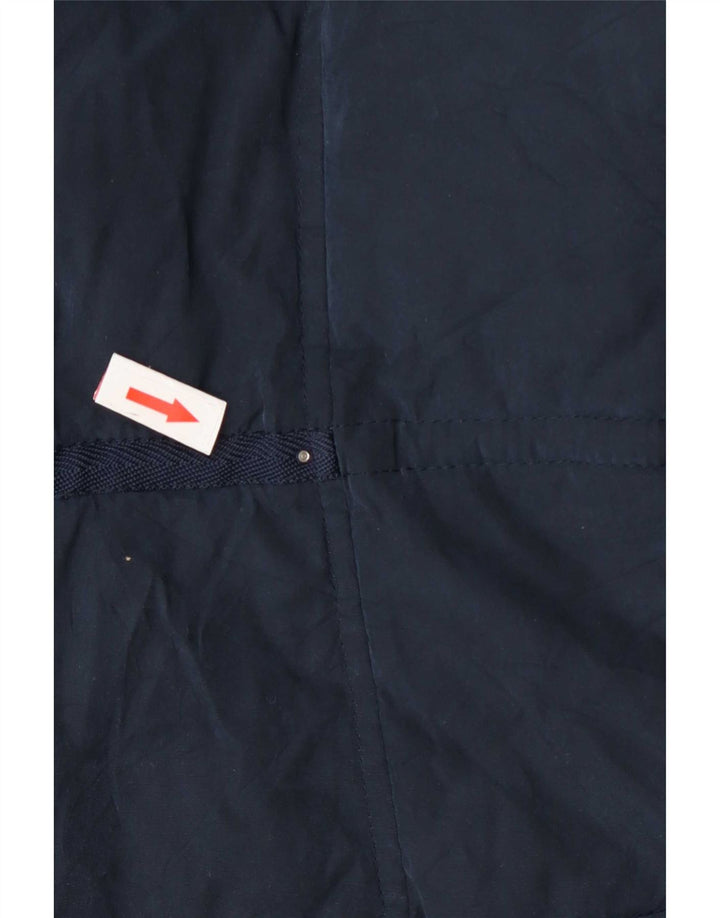 Nautica Veste matelassée à capuche pour femme UK 14 Bleu marine moyen Polyester