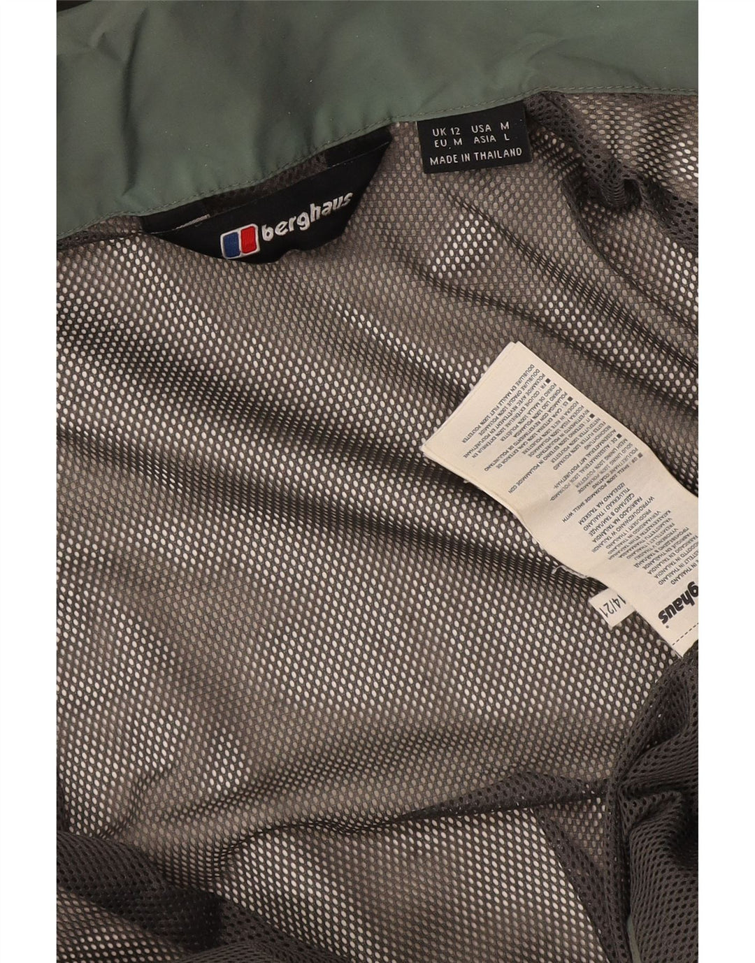 Berghaus Veste de pluie à capuche pour femme UK 12 Medium Noir Polyamide
