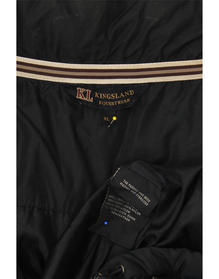 KINGSLAND Veste matelassée pour hommes UK 42 XL Bleu Marine Colorblock Polyester