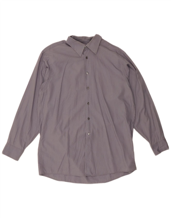 CALVIN KLEIN Chemise Homme Taille 16 Grand Bleu