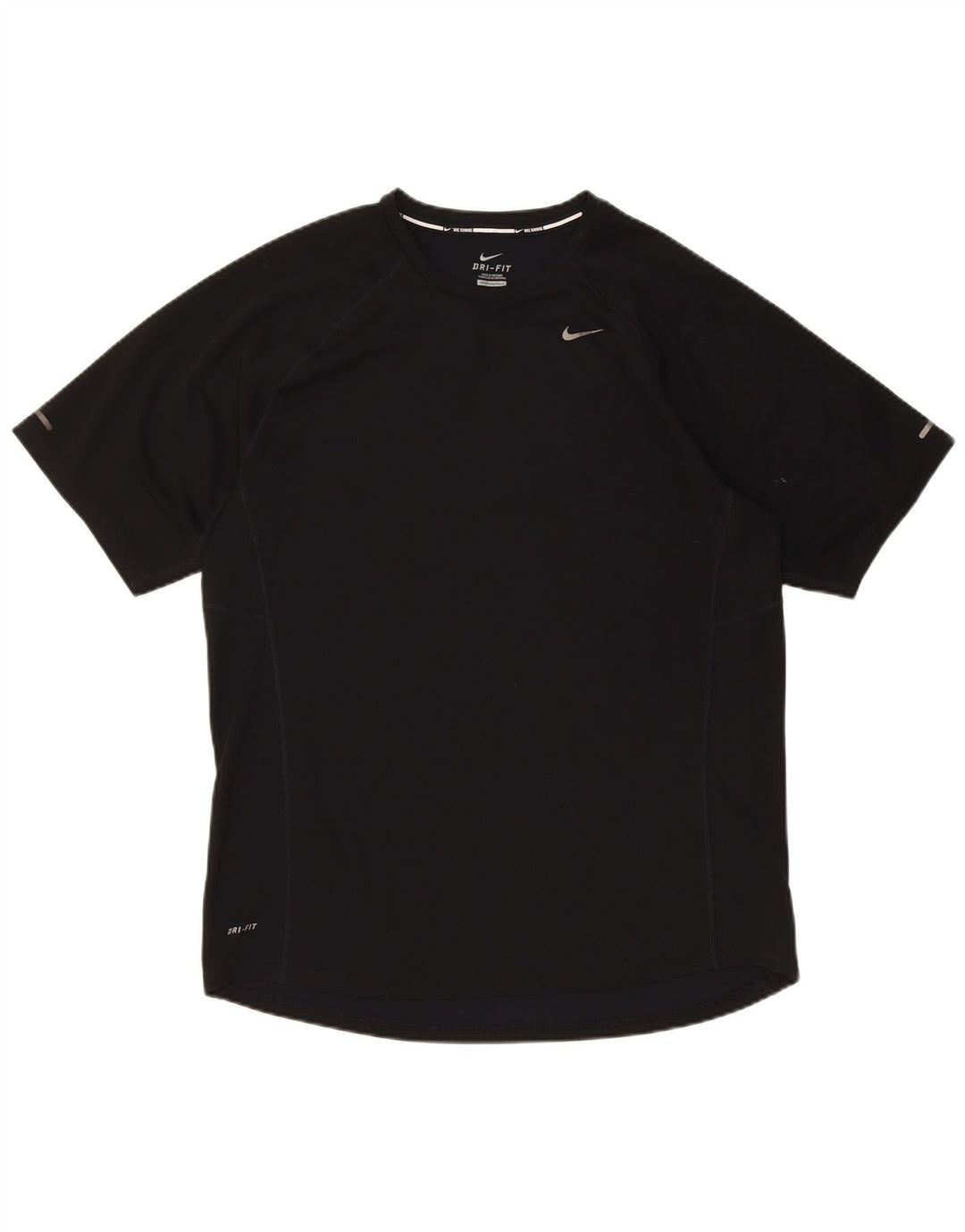 Nike Hommes Dri Fit T-Shirt Haut Large Noir Polyester