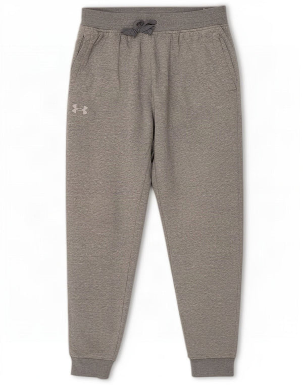 Under Armour Pantalon de Survêtement Loose Fit Homme Gris Coton