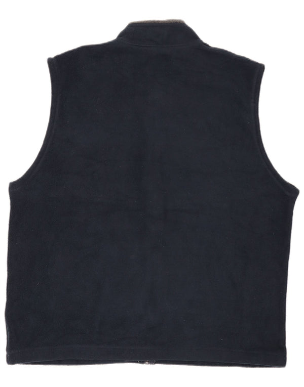 Marks & Spencer Gilet polaire pour homme UK 42 XL Bleu marine Polyester
